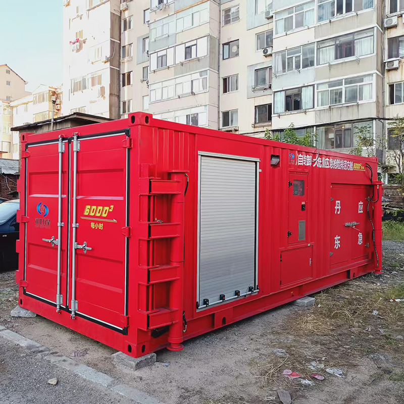 自装卸大流量应急抢险排涝方舱
