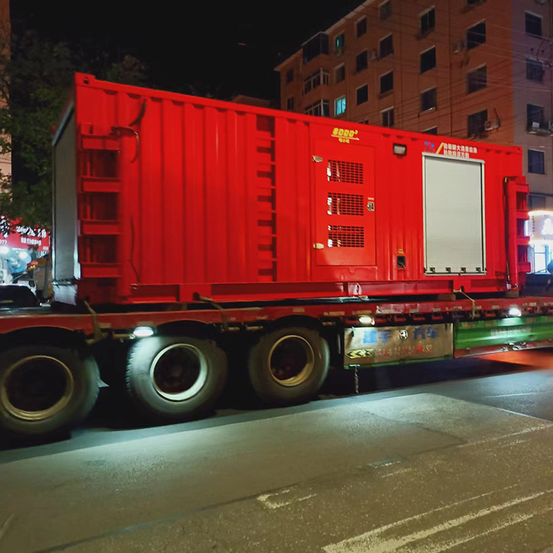 自装卸大流量应急抢险排涝方舱