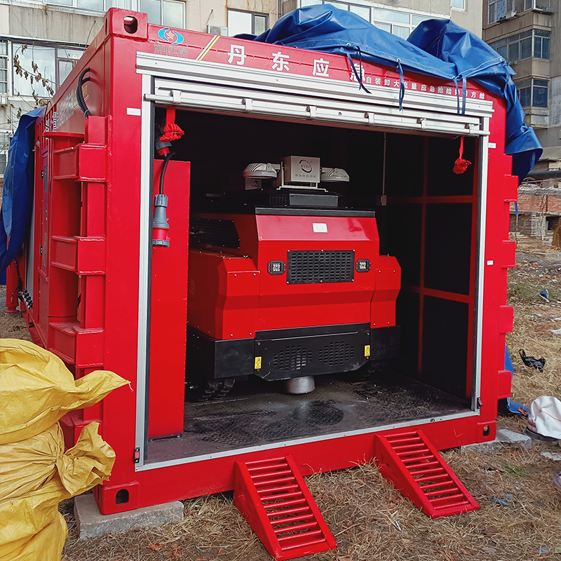 自装卸大流量应急抢险排涝方舱