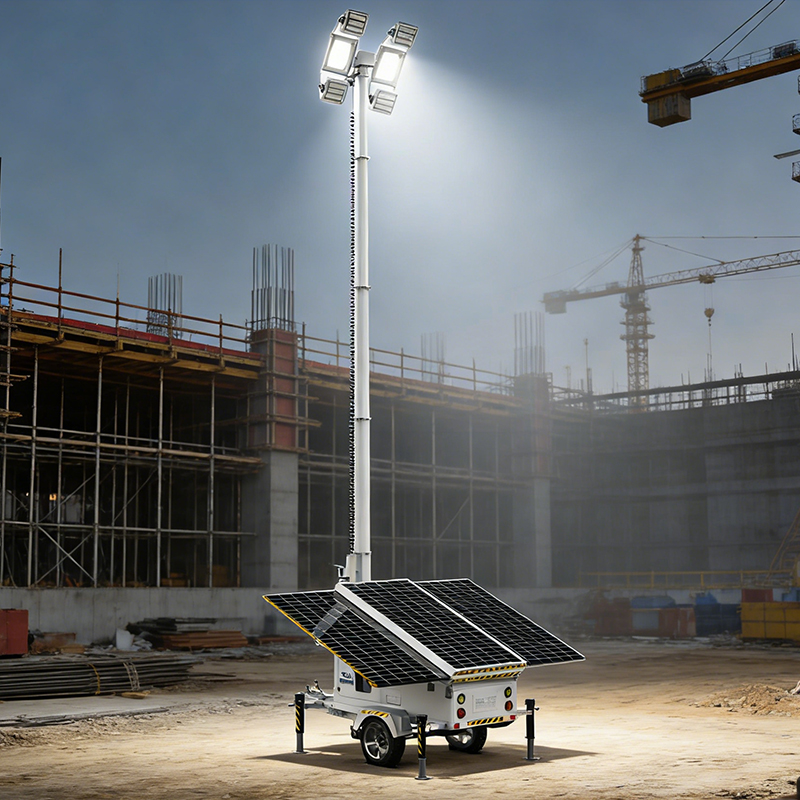 移动式光伏发电储能应急照明灾害报警抢险救灾一体化方舱