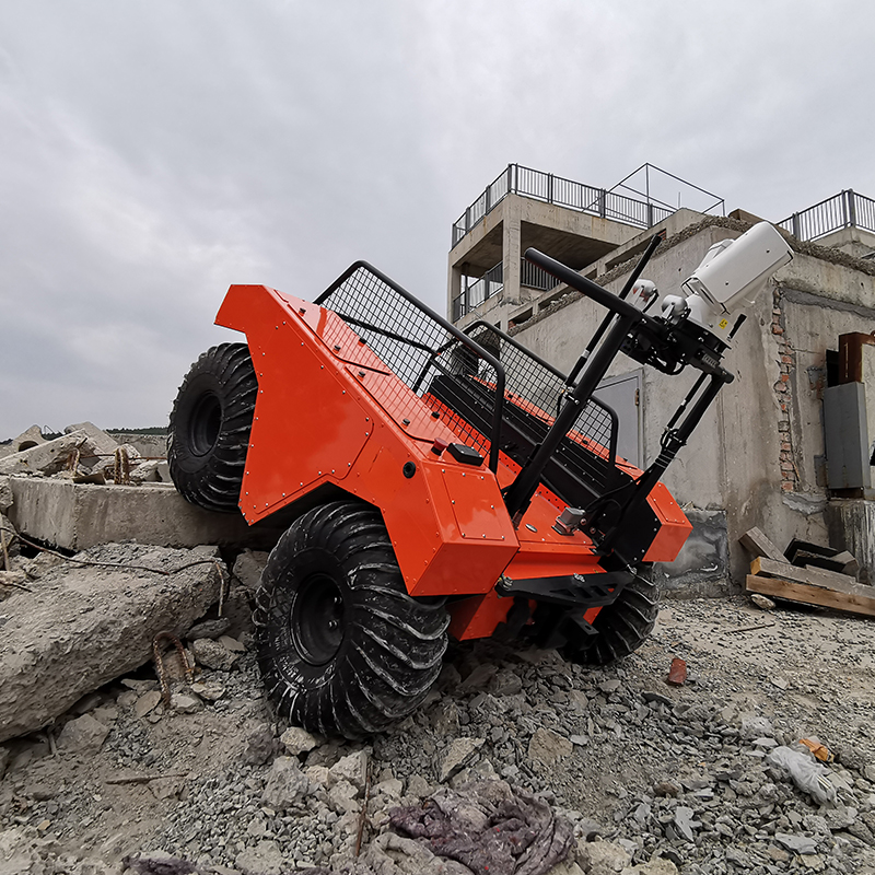 水陆两栖无人越野平台(水陆两栖应急救援全地形多功能机器人)
