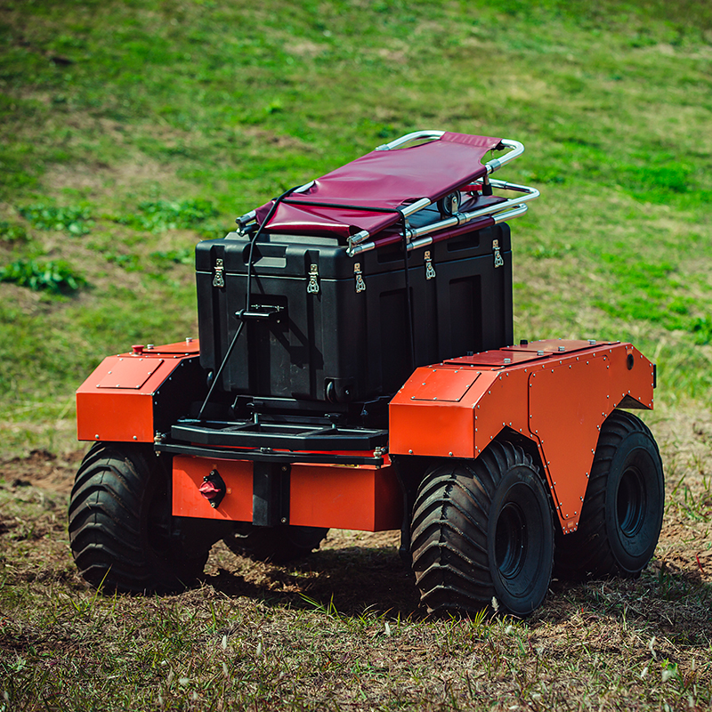 水陆两栖无人越野平台(水陆两栖应急救援全地形多功能机器人)