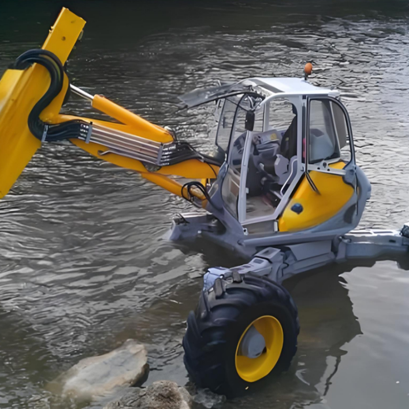 步履式抢险救灾挖掘机(机器人)